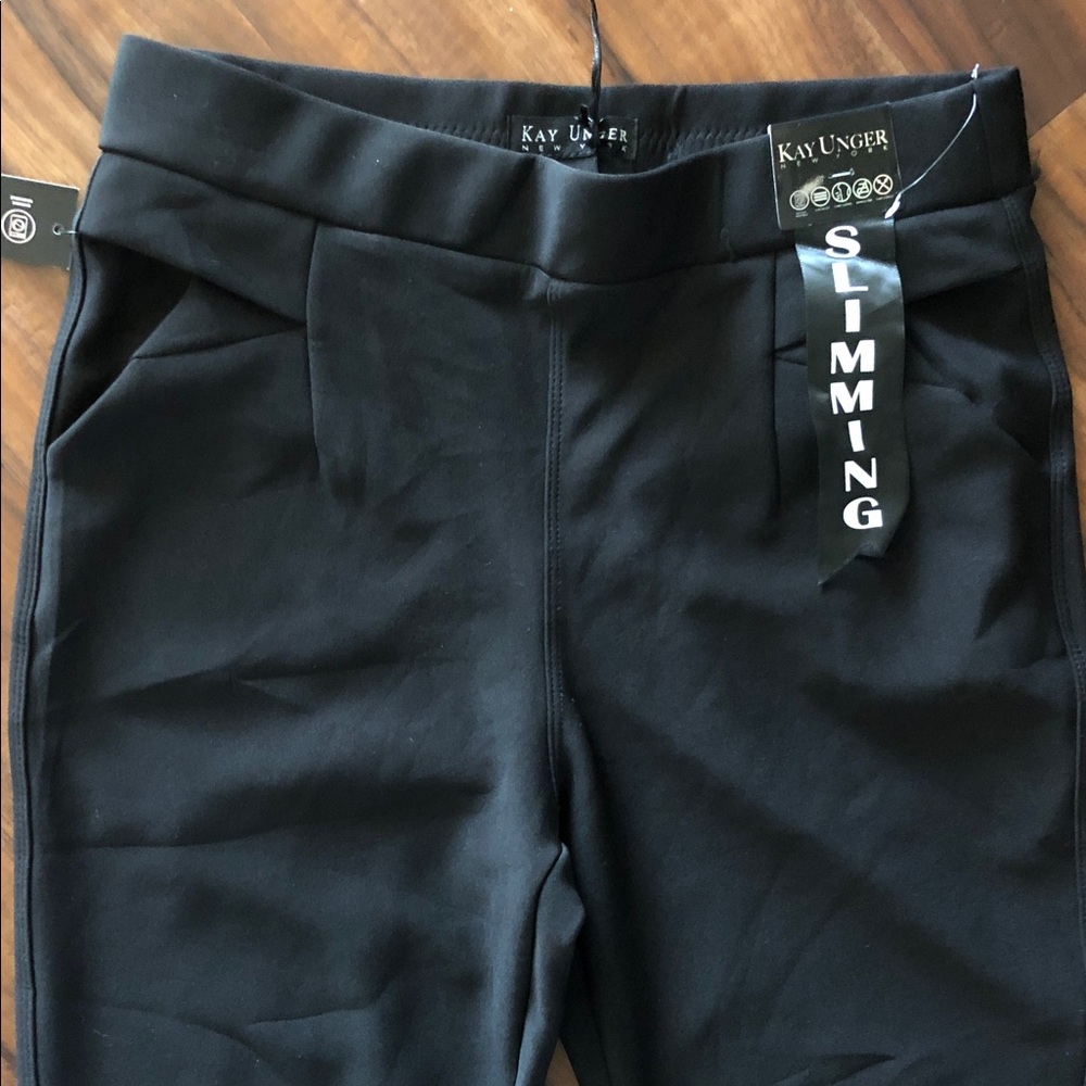 New Kay Unger NY Unique Lifts and control body Pants - Picture 10 of 13